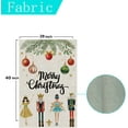 thumbnail image 5 of Merry Christmas The Nutcracker Xmas House Flag Large Big Burlap 28x40 Vertical Double Sided Outside Yard Holiday Outdoor Farmhouse Decoration, 5 of 5