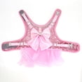 thumbnail image 3 of Pet Artist Dog Dress Lace Pet Puppy Cat Harness and Leash Set Cute Skirt Princess Small Dog, 3 of 8