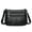 Black, variant on CHAMAIR Women PU Shoulder Bag Multi-pocket Mother Solid Crossbody Handbag (Black)