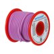 thumbnail image 1 of Bntechgo Carrete de alambre de silicona calibre 14, 25 pies, color morado, flexible, alambre de cobre estañado trenzado de 14 AWG, 1 of 5