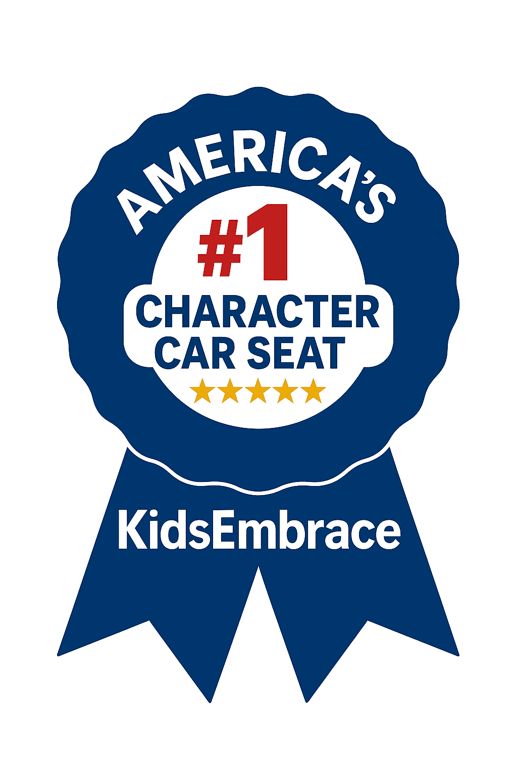 KidsEmbrace NASA Astronaut High Back Booster Car Seat (NO Harness - NO Latch) for Children Weighing 40-100 lbs.