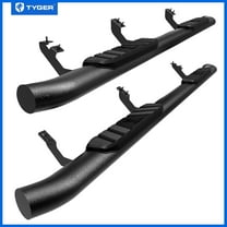 Tyger Auto 3.5" Rider Running Boards Compatible with 2024-2026 Toyota Tacoma (Fits Hybrid) | Double Cab | TG-SS2T36008 | Side Step Rail Nerf Bars