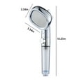 thumbnail image 5 of Vrorvz High Pressure Handheld Showerhead with 8 Spray Modes for Low Water Pressure Easy Install Multifunctional Shower for Home Gym Hotel Elderly Kids Relaxing Experience, 5 of 8