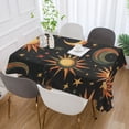 thumbnail image 2 of Yayeee Tablecloths for Rectangular Tables 54 x 72 inch Party Table Cover, Sun Moon and Stars Pattern, 2 of 6