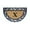 Monogram X, variant on Legendary Doormats 22" x 36" Monogrammed Half Moon Coir Doormat with Non Slip Rubber Border Design Custom Entrance Mat - Monogram A