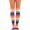 Assorted 3, variant on LAVRA Women's Pair of Colorful Assorted Bright Knee High Striped Socks