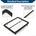 thumbnail image 4 of Filtro de Aire del Motor de Bargains Únicos No.17220R70A00 para Honda Accord 3.5L 2008-2012 Elemento de Filtro de Larga Vida Limpiador de Aire 1 Pcs, 4 of 7