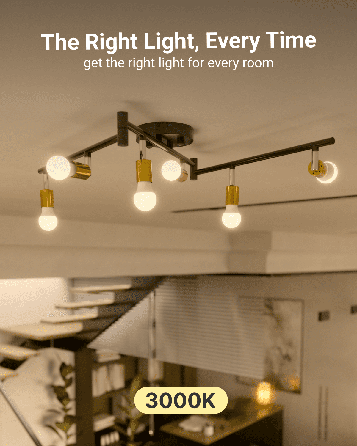 Sunco 24 Pack GU24 LED Bulb A19, 2 Prong Light Bulbs, 800 LM, 9W (60W Equivalent), 3000K Warm White, Dimmable, Twist & Lock GU24 Pin Base, CRI91, Instant On UL