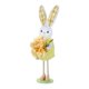 thumbnail image 1 of Muñeco de conejo de Pascua, lindo conejito, decoraciones para fiestas, centro de mesa de granja para Amarillo, 1 of 8