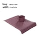 thumbnail image 5 of Jumpingount Toalla de masaje de salón profesional con agujero, almohada de cama a rayas, toallas corporales de algodón, accesorio cómodo masajeadores Violeta, 5 of 6