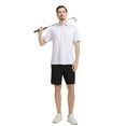 thumbnail image 5 of DTWOOO Men's Golf Shirts Short Sleeve Print Performance Moisture Wicking Dry Fit Golf Polo Shirts for Men, 5 of 8