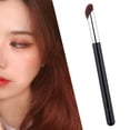 thumbnail image 5 of Concealer Makeup Brush Mini Angled Detail Beauty Tool for Setting Concealing Blending with Concealer , Black, 5 of 8
