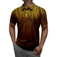 thumbnail image 1 of BOBOGOJP Polo pour Hommes Polo de Performance Extérieur Manches Courtes, Évacuation de l'Humidité (Jaune,m), 1 of 4