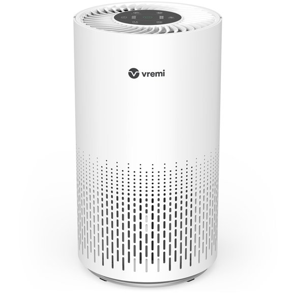 Vremi Premium True HEPA Air Purifier for Large Rooms - Removes 99.97% of Airborne Particles with H13, Activated Carbon and 3-Stage Filtration - For Rooms up to 200 Square Feet