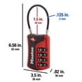 thumbnail image 4 of Candado de Combinación Numérico Master Lock TSA Colores Variados, 4 of 6