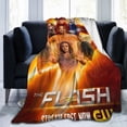 thumbnail image 6 of The Flash Throw Blanket Soft Cozy Warm College Printing Oversized Lightweight Home Decoration All Seasons For Sofa Bed Couch Bedroom, 6 of 8