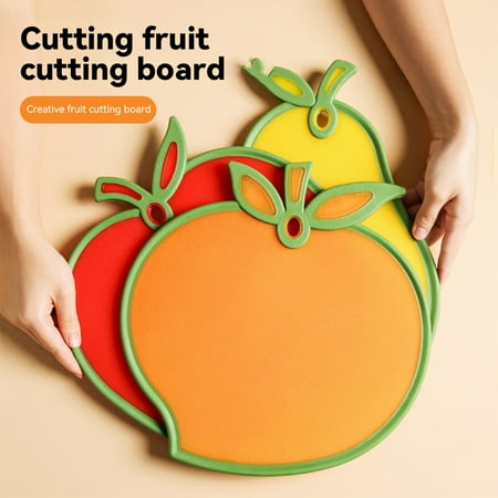 

Fruit Shape Food Cutting Board Cut Fruit Vegetables Chopping Boards for Kitchen Apple