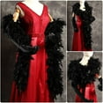 thumbnail image 2 of Head Scarf for Women 2 Yards 60g Colorful Tinsel for DIY Party Decor Festival Outfits Black, 2 of 4