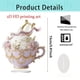 thumbnail image 2 of CaiYueKe Romantic Heart Teacup Acrylic Ornament Decorative Gift for Couples Valentine's Day Anniversary Wedding Home Decor Kitchen Desk Tabletop Decoration Love Present Souvenir Collectible, 2 of 9