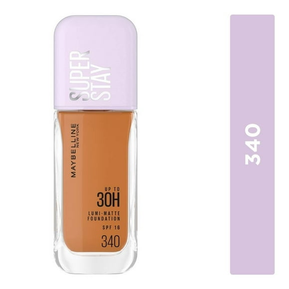 Base de maquillaje Maybelline Superstay Lumi Matte tono 340, 40 ml