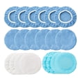 thumbnail image 3 of 20 almohadillas de microfibra para pulir coches, aplicadoras de cera para sellar esmaltes. 5 a 6 pulgadas 20 piezas, 3 of 9