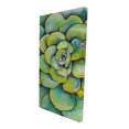 thumbnail image 1 of Plante Succulente Aquarelle - Toile 24"x48 Pouces - Impression à la Demande, 1 of 5