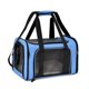 thumbnail image 1 of Qlfyuu Bolsa de Transporte para Perros Gatos, Caja de Transporte Plegable para Mascotas Medianas Pequeñas en Avión, Caja de Transporte para Perros Pequeños y Gatos, 15 Libras (Gris, Mediana), 1 of 5