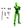 thumbnail image 5 of Figura de acción Yashi robot articulado 13 Figuras de acción, 5 of 5