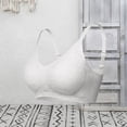 thumbnail image 3 of BaoFuBaoMei Womens Ribbed Bras Plus Size Push up Wireless Bra Adjustable Strap Seamless Brassiere Supportive Breathable Bralette, 3 of 4