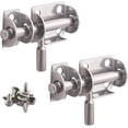 thumbnail image 2 of Mini Sliding Bolt Gate Latch, Heavy Duty Stainless Steel Barrel Bolt (2 Pack) with Padlock Hole, Interior Door Latches (2 Pack), 2 of 5