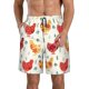 thumbnail image 1 of Balery Flower Chicken Traje de Baño Estilo Hawaiano para Hombre, Shorts de Secado Rápido con Bolsillos-3X-Large, 1 of 6