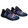 thumbnail image 6 of Merry ChriStas Y'all American flag Shoes Sneakers Black Size 9.5, 6 of 7