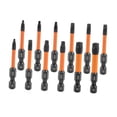thumbnail image 3 of Juego de 12 brocas para taladro de impacto, accesorio resistente, profesional, de acero S2 premium, para desmontaje y bricolaje., 3 of 8