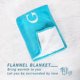 thumbnail image 5 of LHSHID God is My Comforter Blanket Scripture Blanket with Healing Caring Faith Prayer Religious Gifts for Women Christian Bible Verse Throw Blanket 30x40in, 5 of 6