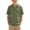 Army Green, variant on JYnXIANTI Toddler Baby Boys Summer Outfit Button Down Shirts with Pocket Unisex Short Sleeve Striped Lapel Tops Children Clothes