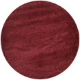 thumbnail image 1 of Safavieh California Shag Maroon Shag Rug - Round 6'7", 1 of 4