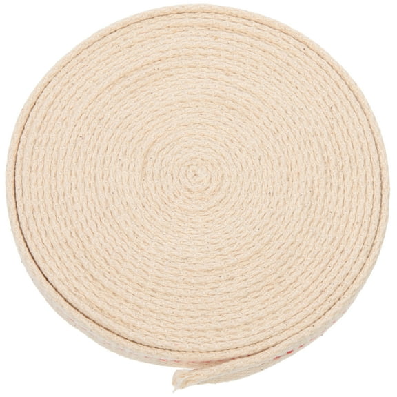 LABSERRON Round Oil Lamp Wicks Beige Polyester For Experiment 1Set