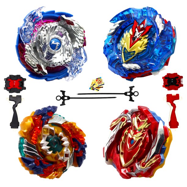 4in1 Top Beyblade Burst Bey Blade Toy Metal Function Bay with storage box