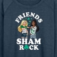 thumbnail image 3 of Barbie - Friends Sham Rock - Women's Lightweight French Terry Long Sleeve Shirt, 3 of 5