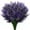 Purple, variant on 16PCS Artificial Lavender Flower, ZOELNIC Plastic Lavender Fake Plant for Wedding Home Garden Aesthetic Room Spring Summer Home Décor (White)