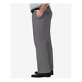 thumbnail image 3 of HAGGAR Mens Gray Straight Leg, Stretch Classic Fit Pants W46 L29, 3 of 3