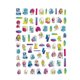 thumbnail image 1 of Seitruly Pegatinas para uñas, calcomanías en relieve 3D, impresión de deslizadores de belleza para manicura, decoración DIY, adhesivo, accesorios de Juegos de manicura WG479 Seitruly CE012223-14B, 1 of 5