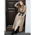 thumbnail image 2 of Lsupdaol Womens 1.85 Inch Wide PU Leather Obi Wrap Belt for Dress Coat Black, 2 of 5
