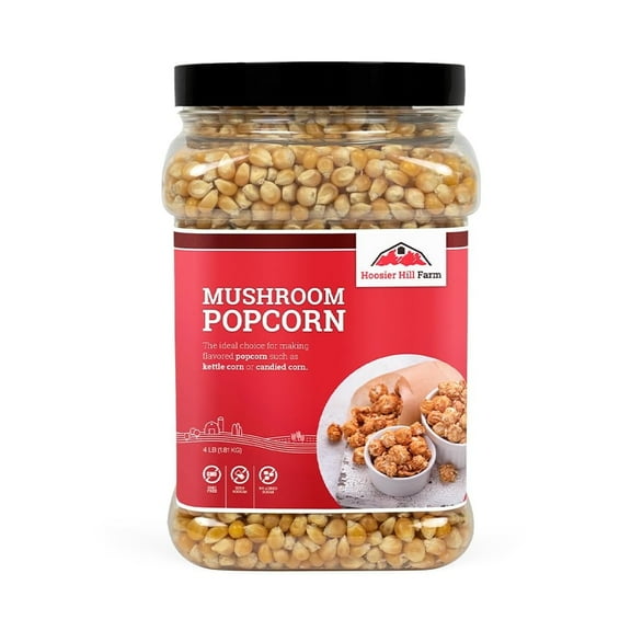 Hoosier Hill Farm Mushroom Popcorn, 4 lb Jar
