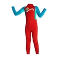 thumbnail image 1 of Traje de baño Cola Traje de neopreno de Manga larga Rojo, 1 of 8