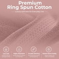 thumbnail image 5 of Dan River Washcloth for Face 12 pack Soft Absorbent and Quick Drying Durable Cotton Face Towel - Dusty Rose, 5 of 8