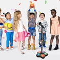 thumbnail image 2 of Juguete Micrófono Infantil Super Cool 5 Luces Niños y Niñas Micrófono Juguete Canción, 2 of 6