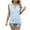 Light Blue, variant on ZyeKqe Eyelet Tank Tops for Women Sleeveless Shirts Keyhole Crewneck Camisoles Summer Tops