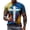 Yellow, variant on UVEASISHA Summer Casual 3D Cross Tshirt Big and Tall Men's Jesus Printed T-Shirt Short Sleeve Streetwear Christian Style Male Clothes 2025 Blue XXL