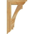 thumbnail image 3 of Ekena Millwork 4"W x 18"D x 30"H Imperial Traditional Rough Sawn Bracket, Western Red Cedar, 3 of 4